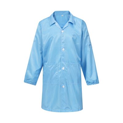 FR0102 Cleanroom ESD Polyester Smock