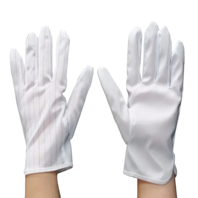 FR0303 ESD Fabric PU Gloves