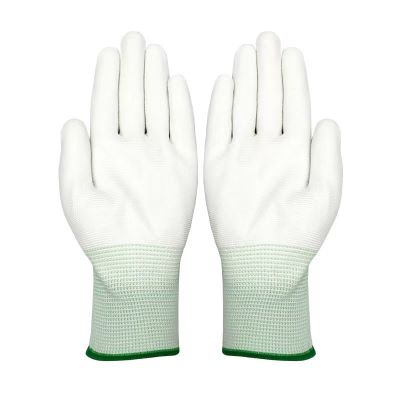 FR0309 Nylon PU Plam Coating Gloves